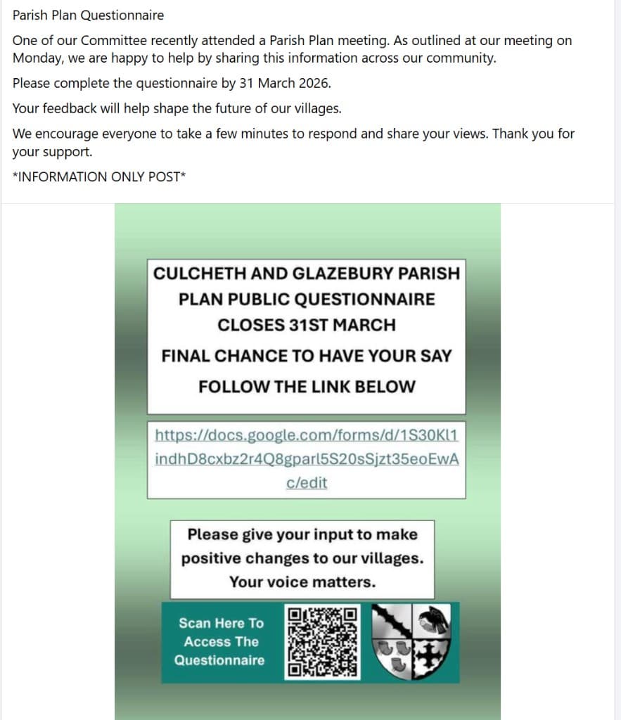 Parish Plan Questionnaire